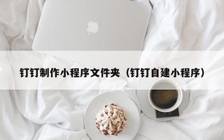 甘肃钉钉制作小程序文件夹（钉钉自建小程序）
